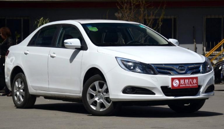 Новый Китайский Электрический Седан BYD e5