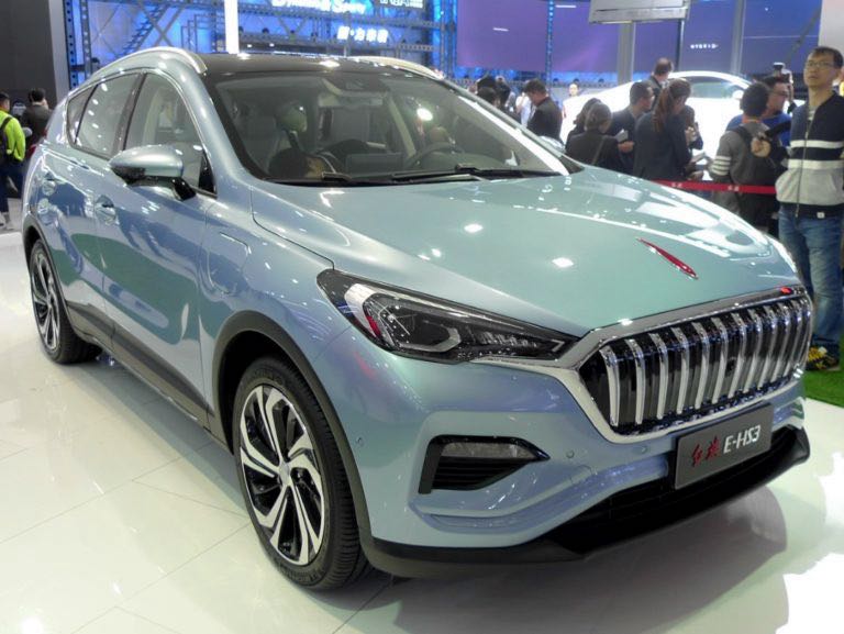Новый Китайский Внедорожник Hongqi E-HS3